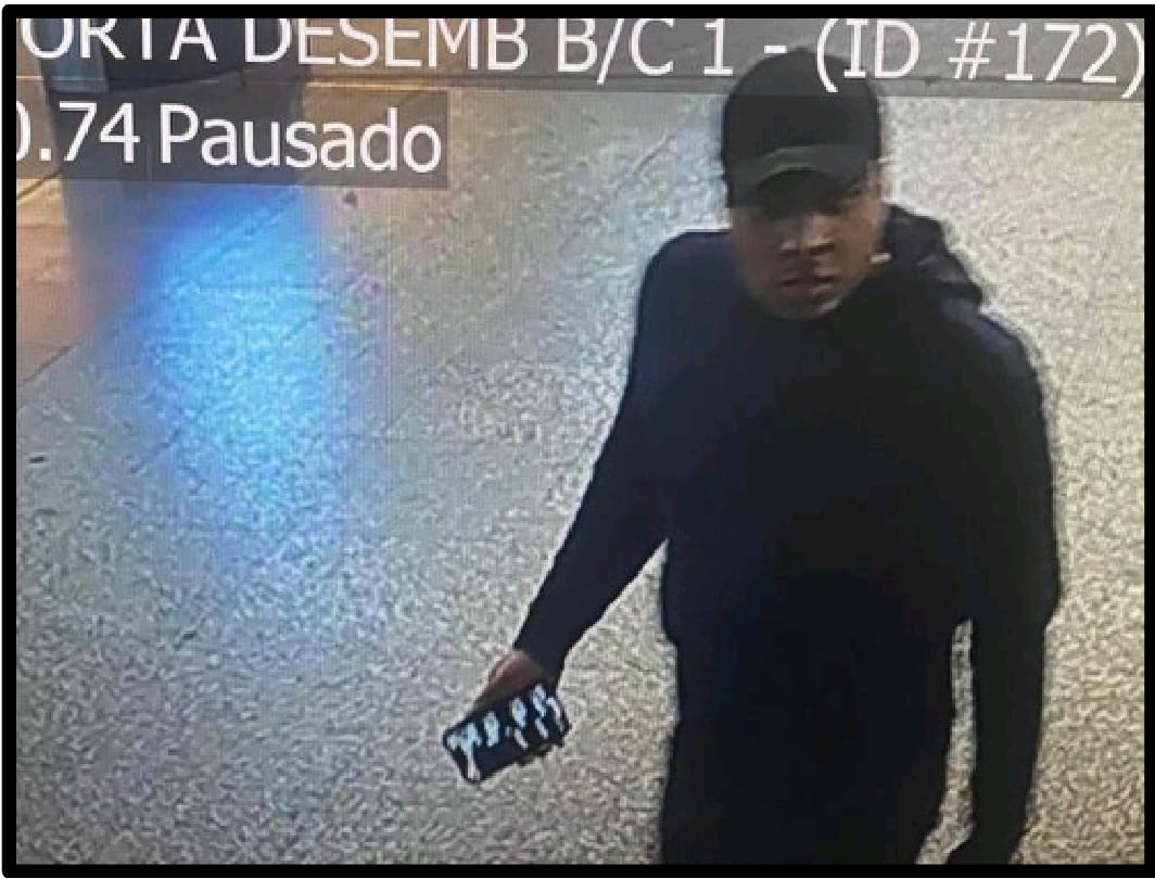 Polícia identifica suspeito de assassinato no aeroporto de Guarulhos e oferece recompensa de R$ 50 mil